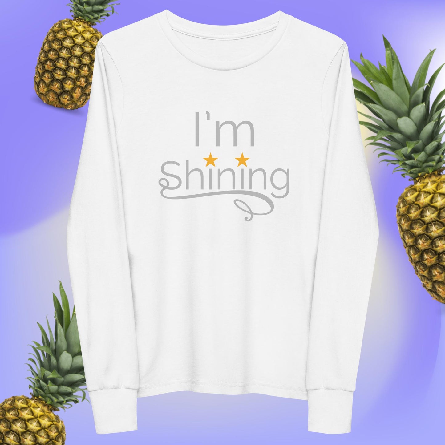 I'm Shining Girls Long Sleeve T