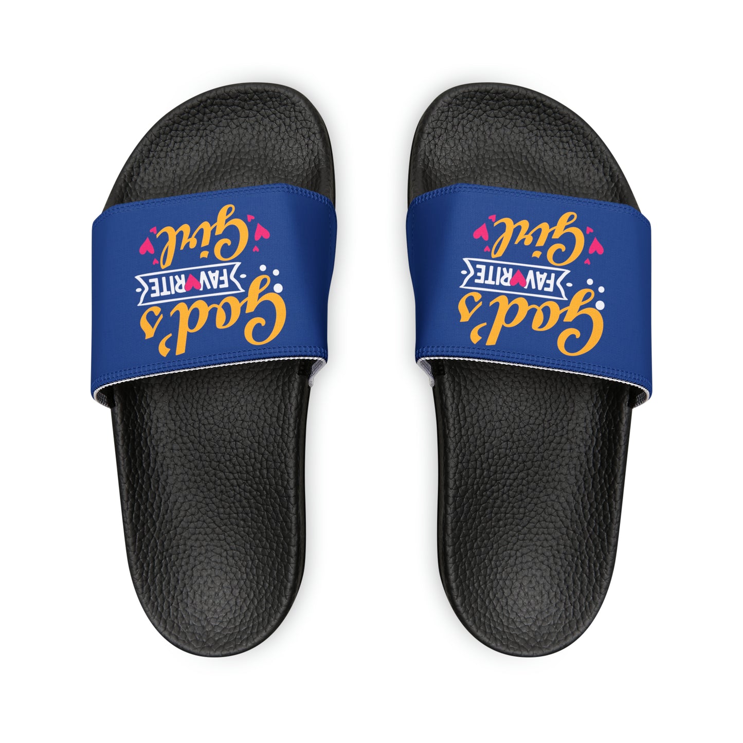 God's Favorite Girl Youth Slide Sandals